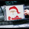 2023 Bomboniera Mini Cooper Accessori Adesivo per finestra Adesivo per finestra di auto di Natale Vinile personalizzato