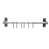 Kökshandduk Hooks Home Pan Tools Storage Rack Punch Free Screw Fixed Hanger Organizer redskap Rostfritt stål Hållare Väggmonterad hängande potten 231007