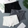 Underpants Ice Silk Boxer Briefs Mens Underwear Breathable U Convex Pouch Swimming Trunks Men's Elastic Scrotum Panties