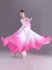 Scen Wear 360 -graders Spanien Flamenco Dance Performer Dresses For Women Performance Long Dancing kjolar Kostymer Kvinna Vestido