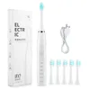 Toothbrush Sonic Electric Toothbrush for Men and Women Adult Household USB Rechargeable IPX7 Waterproof Tooth Whitening Oral Care 231007