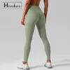 Active Pants Hearuisavy Soft Gym Leggings Women Stretch Sports Fitness Workout Push Up Yoga High Waist Tights Female