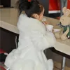 Abrigo de plumas Chaqueta de invierno Niños Niña Parkas Lindo Cálido Boda Piel sintética para niñas Ropa para niños Fiesta suave Abrigos para bebés 231007