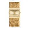 Wristwatches Ladies Fashion Watch Square Trade Bracelet Rhinestone Women's Gold Decoration Women Watches