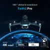C-fly Faith2 Pro Max Dron 4K Professional 3-osiowy gimbal 5G Wi-Fi GPS Dron z aparatem 540 ° Unikanie przeszkód RC Quadcopter