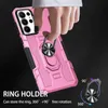 Pancerzowe szokowe obudowy telefonu komórkowego dla Samsung Galaxy S24 S23 Ultra S22 Plus S21 S20 Fe Finger Pierścień Kopanie magnetyczne
