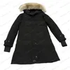 Womens Canadese Donsjack Womens Parkers Winter Mid-Lengte Over De Knie Capuchon Dikke Warme Ganzen Jassen Vrouwelijke