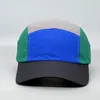 Bonés de bola 2023 bloco de cor de secagem rápida dobrado beisebol para mulheres homens casquette hommes gorras para mujeres 5 painel snapback chapéus 56-58cm