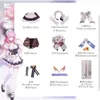 Costume da cameriera Gioco Honkai Impact 3 Elysia Cosplay Costumecosplay