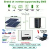 LiFePO4 48V 200AH Paquete de batería 51,2 V 10KW batería Solar de litio 6000 ciclos con 16S 200A BMS Max 32 paralelo para inversor sin impuestos