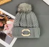 Fashion Designer Hats Knit Hat Ski Brand Bonnet High Quality Plaid Skull Hat Luxury Warm Cap