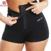 GUUDIA Vrouwen Taille Trainer Shorts Tummy Controle Slipje Workout Leggings Sport Hoge Body Shaper Broek Shapewear 211218256y