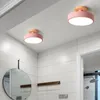 Lampki sufitowe LED Nordic Okrągłe lampy Nowoczesne żyrandol do salonu sypialnia Korytarz Korytarza Inside Lighting