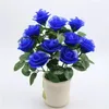 Decorative Flowers 1.5/2/3/3.5/4/4.5/5.5cm White Water Drop Modeling Foam Rose Bud For Nylon Stocking Flower Accessories Polystyrene