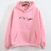 Kadın Hoodies Kış Skuggnas Yaratılış Eller Hat Sanat Sweatshirts Büyük Boy Hoodie Kawaii Jumper Kıyafetleri Tumblr Gotik estetik Sudaderas