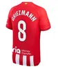 2023 Fãs Jogador Atlético GRIEZMANN camisas de futebol GRIEZMANN 23 24 120º aniversário M.LLORENTE KOKE SAUL Correa LEMAR Madrids camisa de futebol homens crianças uniformes S-4XL