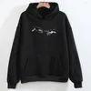 Kadın Hoodies Kış Skuggnas Yaratılış Eller Hat Sanat Sweatshirts Büyük Boy Hoodie Kawaii Jumper Kıyafetleri Tumblr Gotik estetik Sudaderas