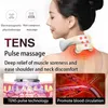 Andere massageartikelen Rug- en nek Smart Massage-instrument Schouder Nekmassage Halswervel Gezondheidszorg Vibrator Verwarming Pijn verlichten Spier 231009