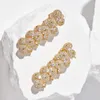 أقراط القلادة مجموعة 2pcs/مجموعة التصميم الأصلي dazzdelic Zirconia Zirconia Dome V للنساء التي يرجع تاريخها والحفلات