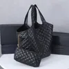 Icare Maxi Designer Tote Bag Pelle di agnello trapuntata Vera pelle Moda Shopping di grande capacità Borse a spalla casual di lusso Borsa da donna Borsa da uomo Borsa da uomo