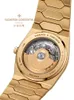 ZF Factory vacherinsconstantinns Overseas Swiss Watch Hommes Danton Series MaleGBMEMen bracelet en acier inoxydable avec miroir saphir