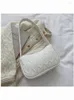 Bolsas de cintura Moda Mujer Bolso PU Cuero Hombro Femenino Casual Color Sólido Messenger Bag para mano de lujo