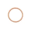 Everfast hela 10pc mycket enkla pärlringar Silverguld rosguldpläterad mode minimalistisk ring för kvinnor kan blanda färg EFR023349G