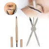 Outils de maquillage 2PCS Set Tatouage Evergrow Drawing Outil Sévrage Règle Guide du crayon Modèle Modèle de maquillage Fonction de maquillage Face Face Tooming Tools 231007