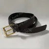 Premium leren modegeweven riem, 3,5 cm brede herenriem voor heren- of damesriemen met doos