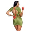 Theme Costume Carnival Halloween Lady Head Nurse Costume Sexy Erotic Fever Top Mini Skirt Role Play Cosplay Fancy Party Dress x1010