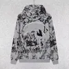 Mens Hoodies Sweatshirts Designer Letter Herr Tide Brand Wild High Street Casual American Loose Couple Hooded tröja Rockkläder