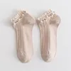 Женские носки до щиколотки в корейском стиле, хлопковые дизайнерские жемчужные блестящие Calcetines Harajuku Woman Skarpetki Black Meias Mulher Meia Mujer