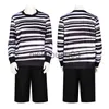 Kostium motywu Pugsley Addams Cosplay Costume TV Wednesday Addams Men Men Costume Stroje Kostium na Halloween Kostium karnawałowy Suit Men Kids x1010