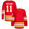 Team Hockey Heritage Classic 11 Mikael Backlund Jersey 10 Jonathan Huberdeau 4 Rasmus Andersson 29 Dillon Dube 88 Andrew Mangiapane 28 Elias Lindholm Kids Lady Man