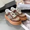 Designer tênis impressão em relevo sapatos casuais plataforma sapatos web sneaker luxo retro grosso único formadores das mulheres dos homens treinador 09