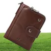 Wallets 100 Genuine Leather Men Short Wallet With Coins Purse Small Card Holder PORTFOLIO Portomonee Male Walet Pocket Coffee Mon3482577