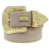 2022 Fashion Belts for Women Designer Mens Bb Simon rhinestone belt with bling rhinestones as gift311E