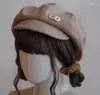 Berets Harajuku Japanse stijl schattig meisje winter casual lolita baret hoed