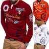 Polos Polos Men's Fashion Osobowość kultywującą długotrwałe koszulkę T231010