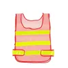 Gilet de sécurité réfléchissant Vêtements de sécurité réfléchissants haute visibilité Gilets à grille creuse Avertissement Travail Construction Circulation Travail Vêtements de sécurité 3 couleurs Q14