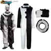 Costume a tema Terrifier Come Art the Clown Abiti cosplay the Killer Clown Tuta Body Copricapo per Halloween Q231010