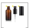 Butelka z sprayem bursztynowym 10 ml 15 ml 20 ml 30 ml 50 ml Butelki pompy balsamowej