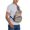 Backpack Multicolor Sling Chest Bag Custom Camouflage Contemporary Crossbody Shoulder For Men Travel Hiking Daypack