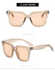 Nya mode solglasögon kvinnor märkesdesigner retro rektangel solglasögon kvinnliga ins populära färgglada vintage fyrkantiga glasögon 230920