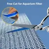 Filtration Heating Aquarium 8D Sponge Filter Cotton Denitrifier Accessories Fish Tank Foam Agent Improved 8 Layer Non Gel Pad 231010