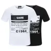 DSQ PHANTOM TURTLE T-shirt da uomo 2023SS New Mens Designer T-shirt Parigi moda Magliette T-shirt estiva Maschile Qualità 100% Cot226U