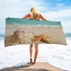 Handdoek Zeeschelp Zand Absorberend Bad Voor Badkamer Sauna Zacht Strand Yoga Sneldrogend Gezicht Home Essentials