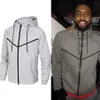 Höst- och vintersport fritid Male Hooded Cotton Sweater New Fashion Brand Man's Coat Plus Size S-3XL VNID8-KE6225P