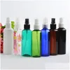 Bottiglie di imballaggio all'ingrosso Flacone spray da 100 ml Contenitori da viaggio riutilizzabili Rotondi Shoder Bottiglie vuote per la pulizia Pers Cosmetics Packa Dhxtk