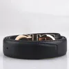 2023 Smooth leather belt luxury belts designer for men big buckle male chastity top fashion mens whole312x